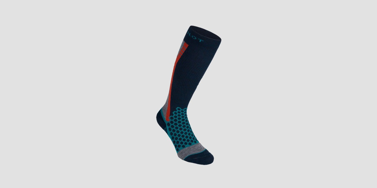 HORSE PILOT - Chaussette de Compression Winter Unisex Navy
