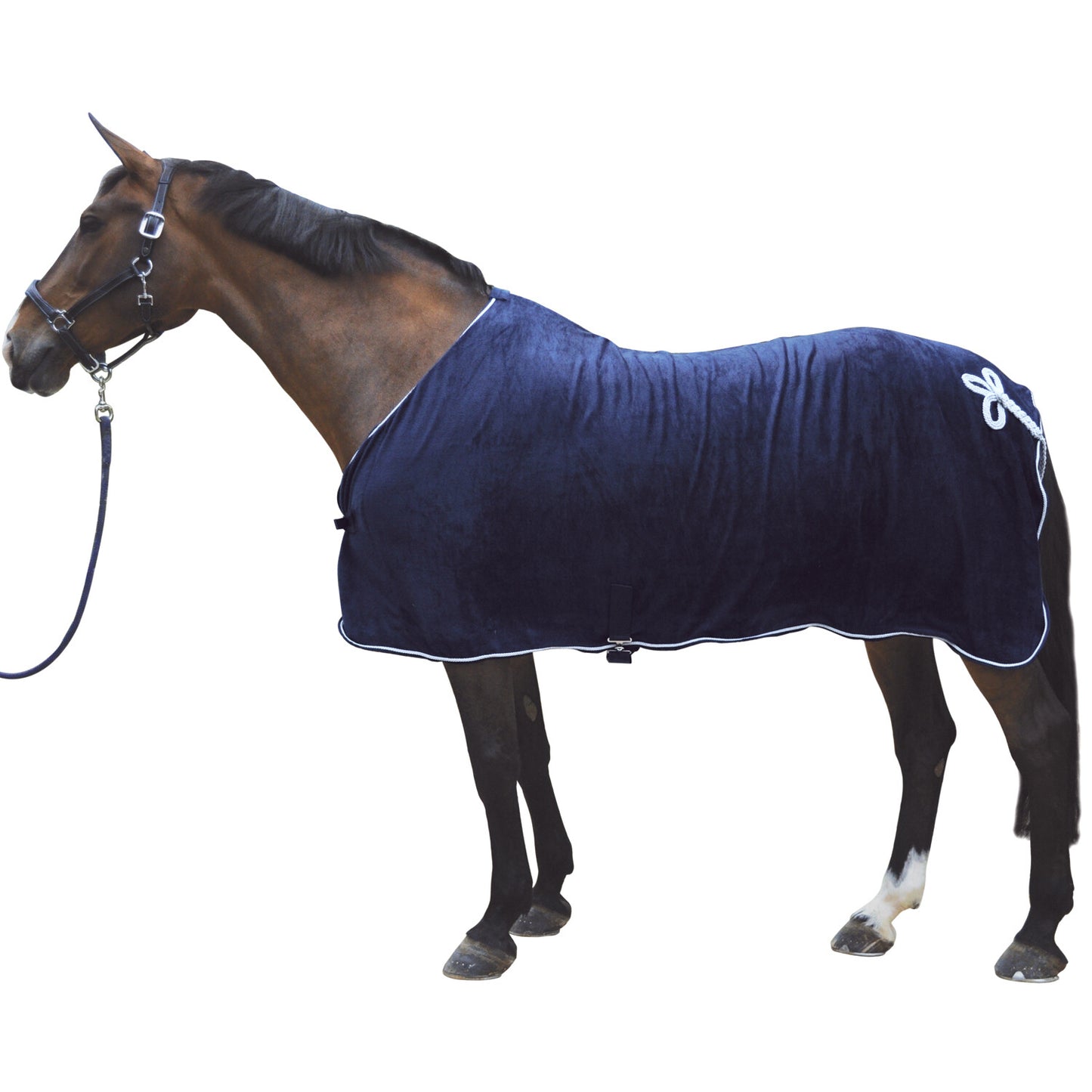 CANTER - Chemise Polaire Marine Avec Brandebourg Gris