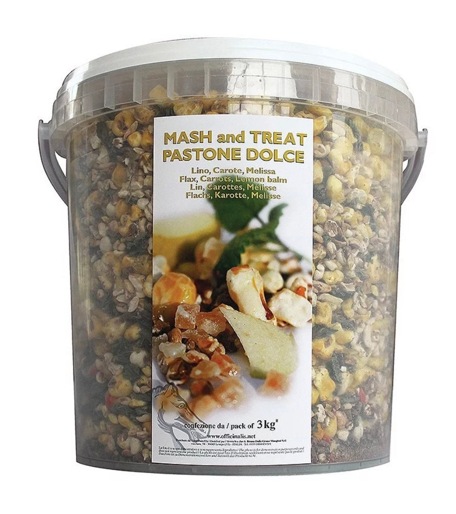 OFFICINALIS - Mash Graines de Lin Pommes Mélisse 3kg