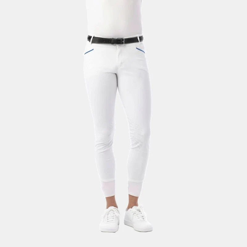 EQUITHEME - Pantalon d'équitation Homme Lars Blanc