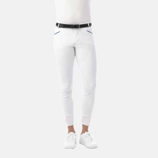 EQUITHEME - Pantalon d'équitation Homme Lars Blanc