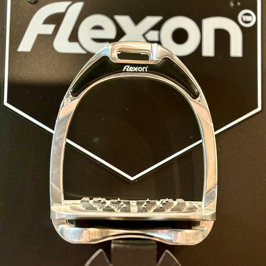 FLEX ON - Étriers Aluminium Incliné Ultra-Grip Alu/ Alu/ Noir