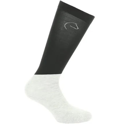 EQUITHEME - Chaussette Shiny Noir (x1)/ Violet (x1)