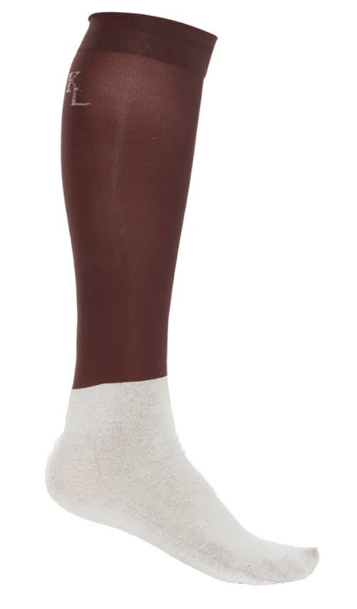 KINGSLAND - Chaussette Classic Show Socks Unisex Lot de 3 Paires Brown