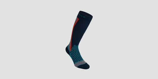 HORSE PILOT - Chaussette de Compression Winter Unisex Navy