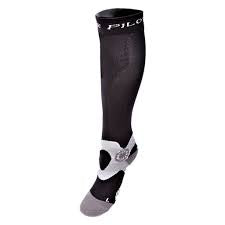HORSE PILOT - Chaussette Compression Unisex 2016 Black