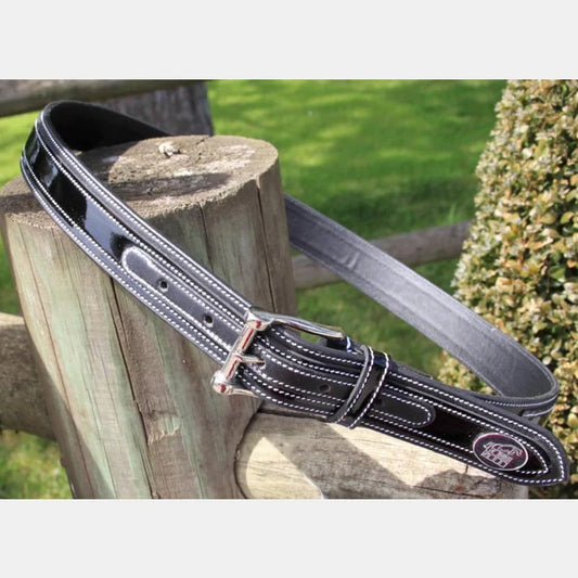 JUMP'IN - Ceinture Femme Vernie Week Noir