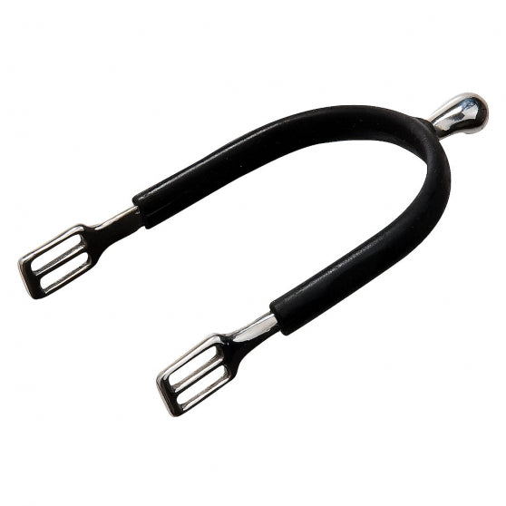 FEELING - Éperons de Polo Inox Gainé Caoutchouc Homme