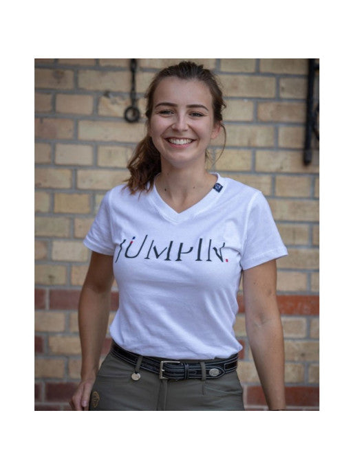 JUMP'IN - T-Shirt Cheyenne Femme Blanc